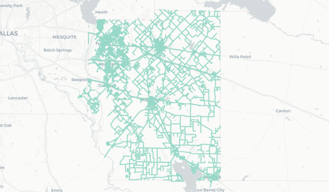 TX Kaufman County Streets